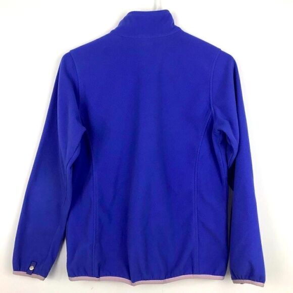 The North Face Periwinkle Blue Full Zip Micro Fleece Lightweight Jacket - Picture 4 of 11